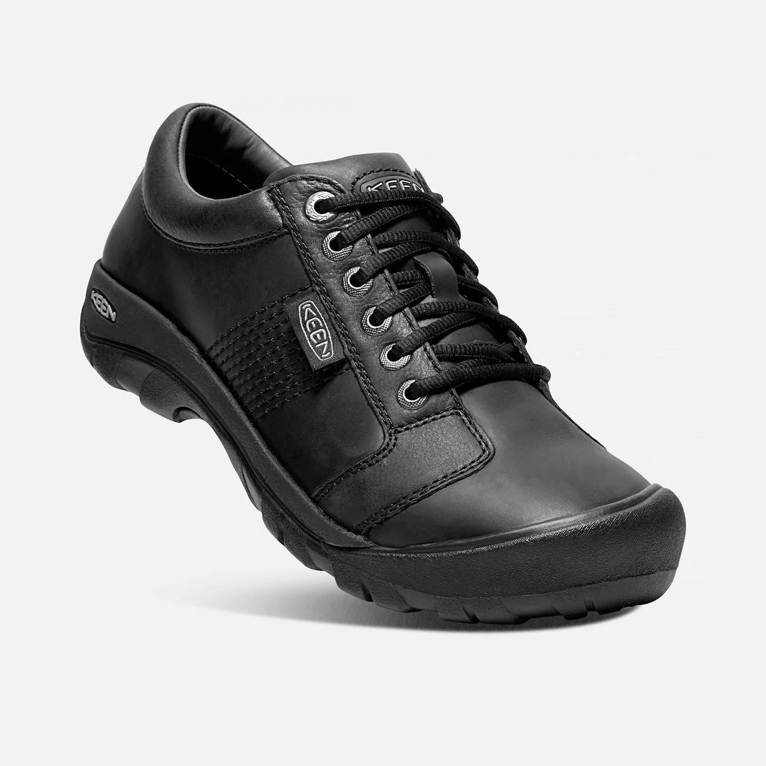 Keen Men's Austin Casual Shoes - Black- Regular (D) - Image 2