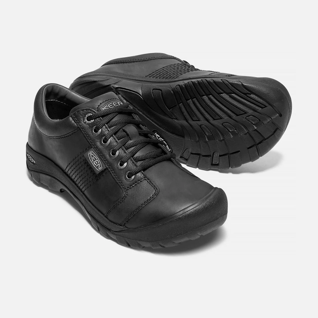 Keen Men's Austin Casual Shoes - Black- Regular (D) - Image 4