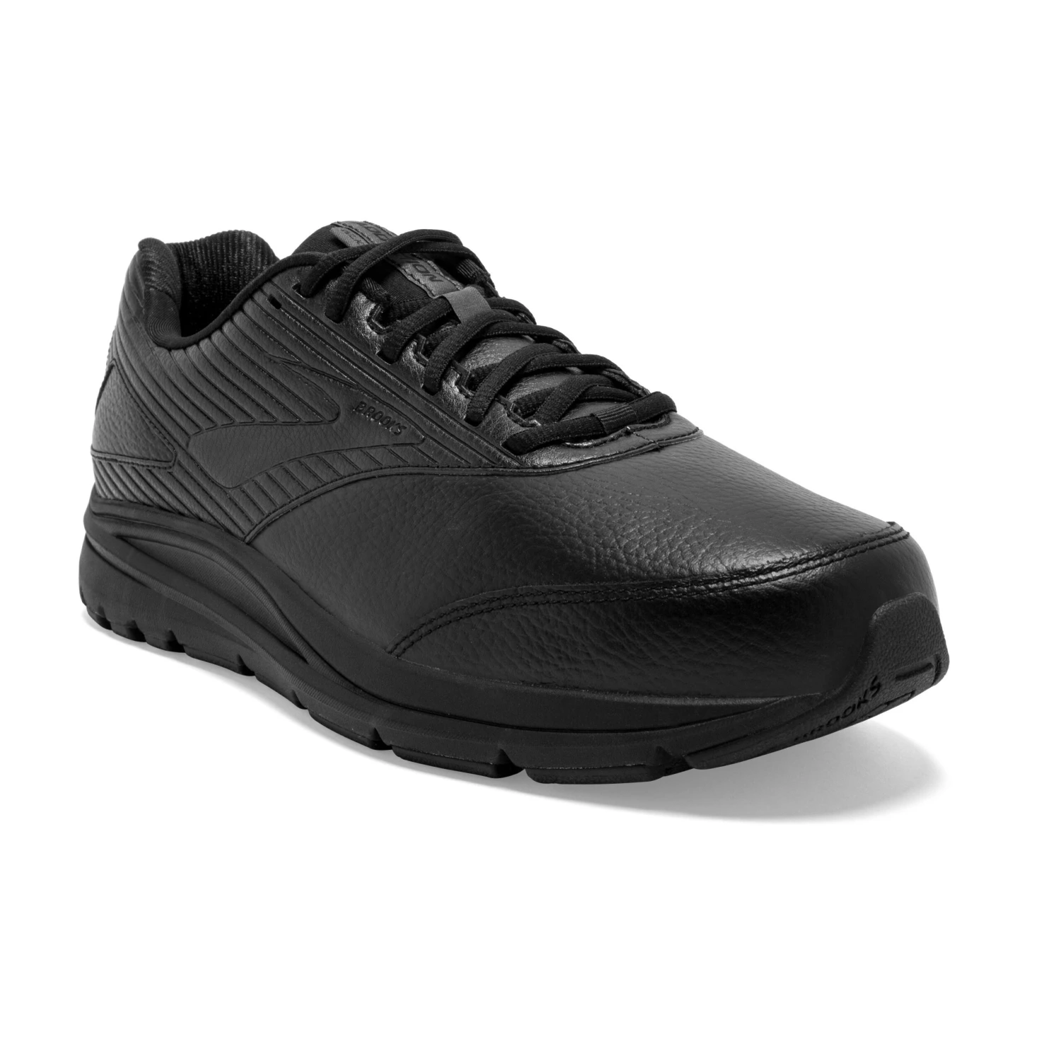BROOKS Men's Addiction Walker 2 Walking Shoe - Black/Black- Wide (2E) - Image 3