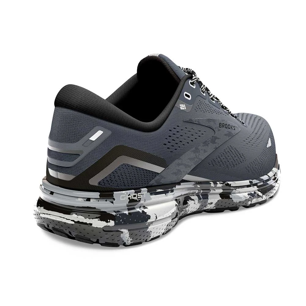 BROOKS Men's Ghost 15 Running Shoe - Ebony/Black/Oyster - Regular (D) - Image 4