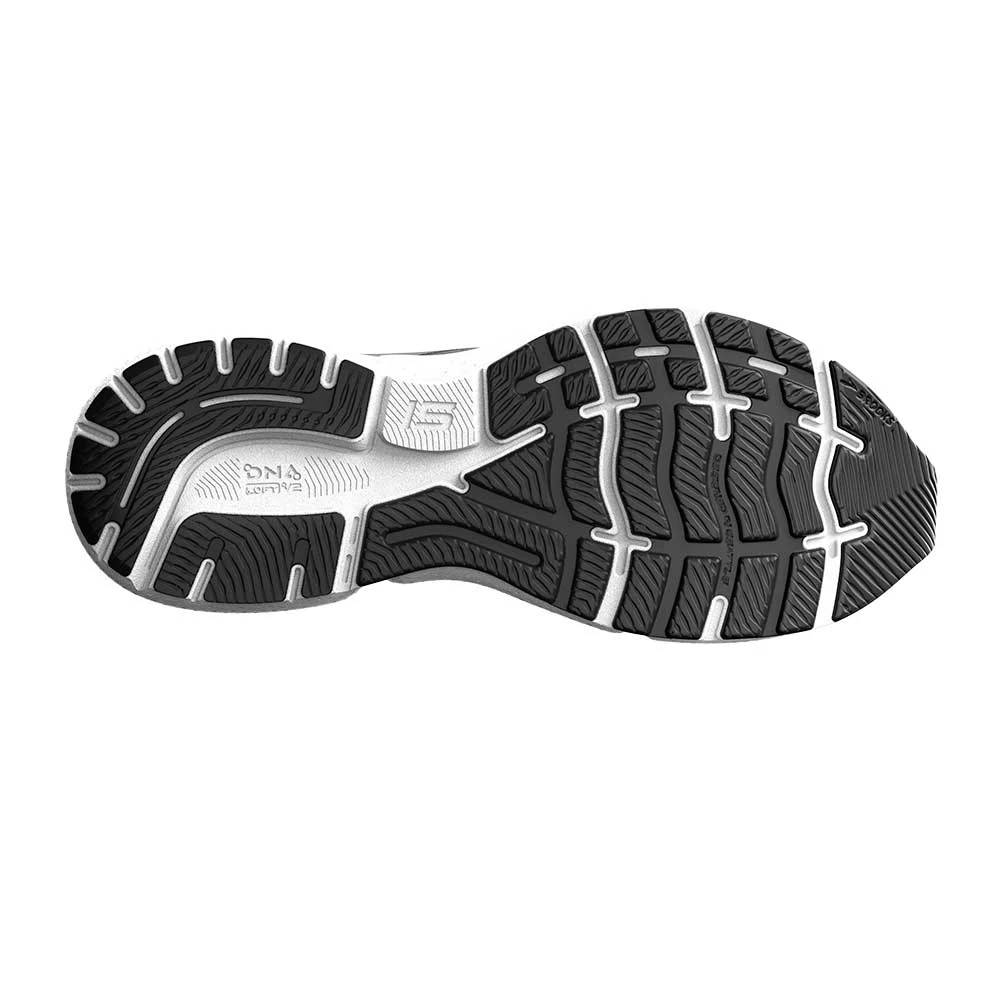 BROOKS Men's Ghost 15 Running Shoe- Alloy/Oyster/Black- Extra Wide (4E) - Image 6