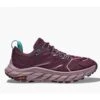 Hoka Women's Anacapa Low GTX Hiking Shoe - Grape Wine/Elderberry- Regular (B)