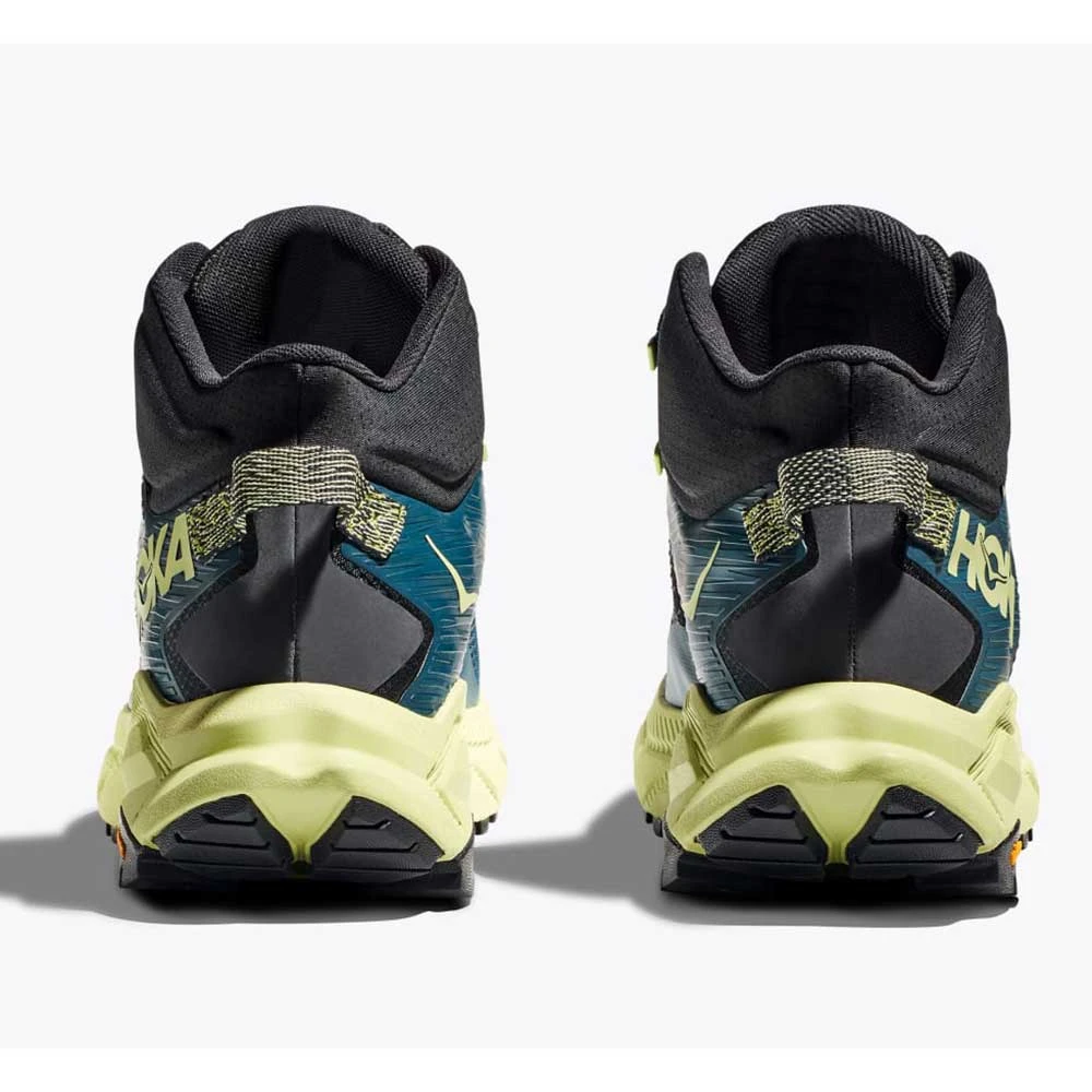 Hoka Men's Trail Code GTX Hiking Boot- Blue Graphite/Blue Coral - Image 5