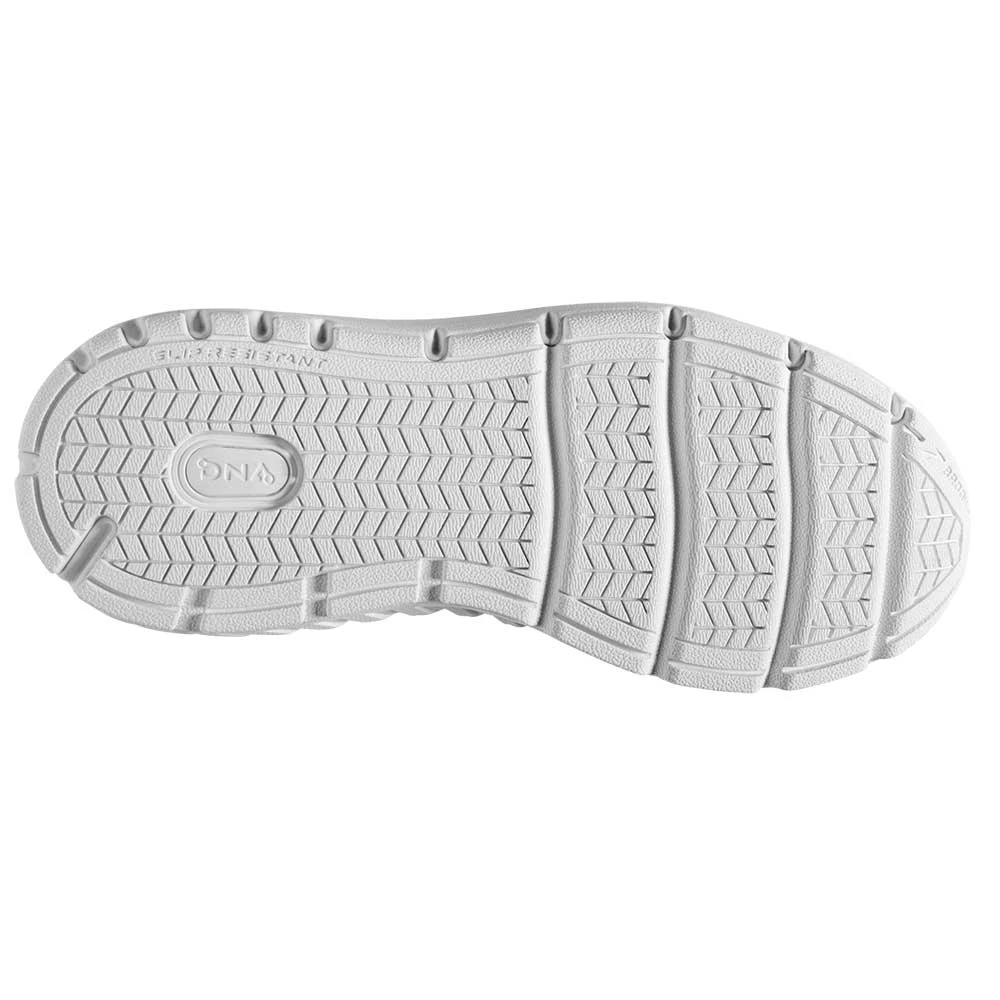 BROOKS Women's Addiction Walker 2 Walking Shoe - White/White- Extra Wide (2E) - Image 6