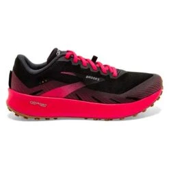 BROOKS Women's Catamount Trail Shoe - Black/Pink - Regular (B)