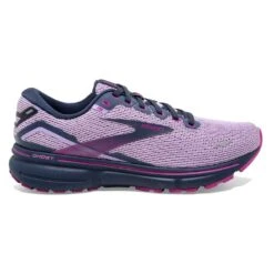 BROOKS Women's Ghost 15 Running Shoe- Rhapsody/Dress Blue/Viola- Regular (B)
