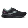 BROOKS Women's Adrenaline GTS 23 Running Shoe - Black/Light Blue/Purple- Regular (B)