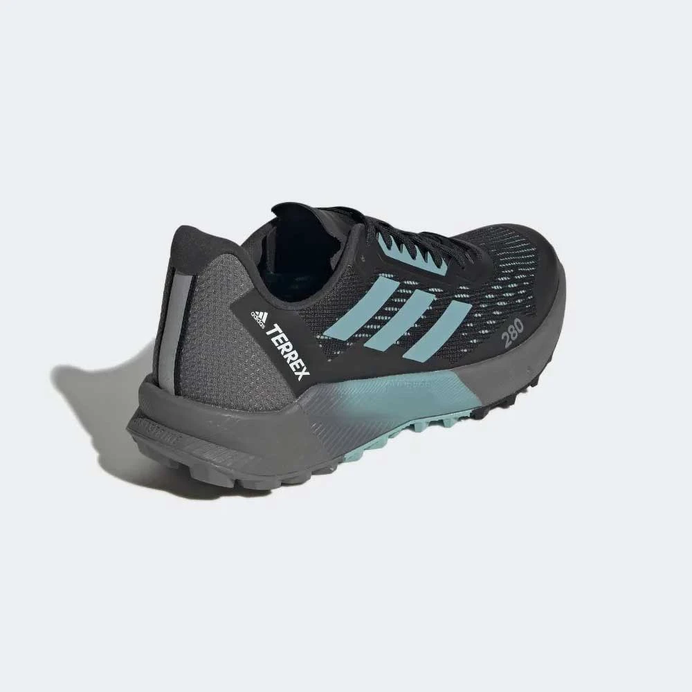 ADIDAS Women's Terrex Agravic Flow 2 Trail Shoe- Core Black/Mint Ton/Ftwr White- Regular (B) - Image 4