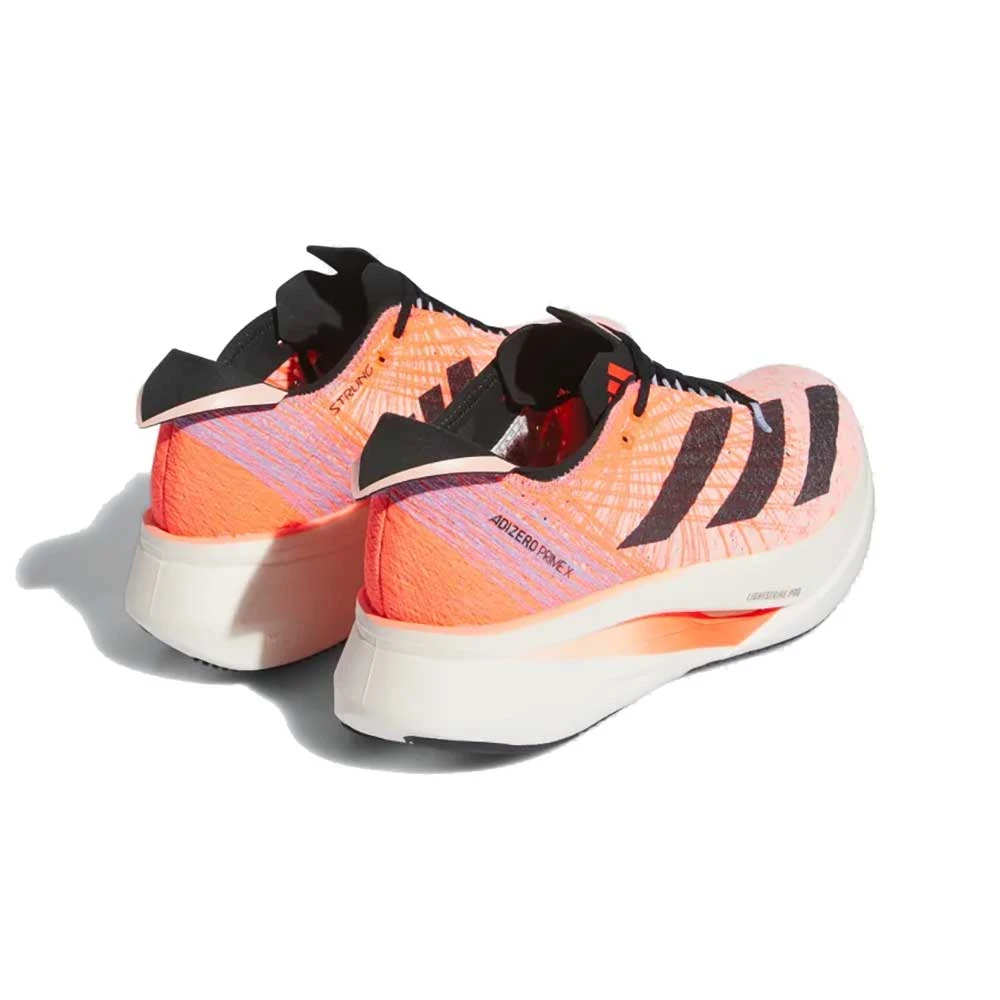 ADIDAS Men's ADIZERO PRIME X Strung Running Shoe - Solar Red/Ftwr White/Blue Dawn - Regular (D) - Image 4