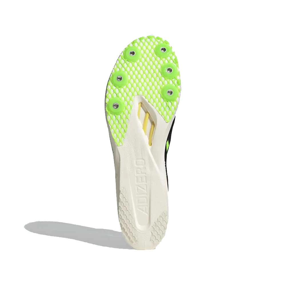 ADIDAS Unisex AdiZERO Avanti TYO Track Spike - Core Black/Beam Yellow/Solar Green - Image 5