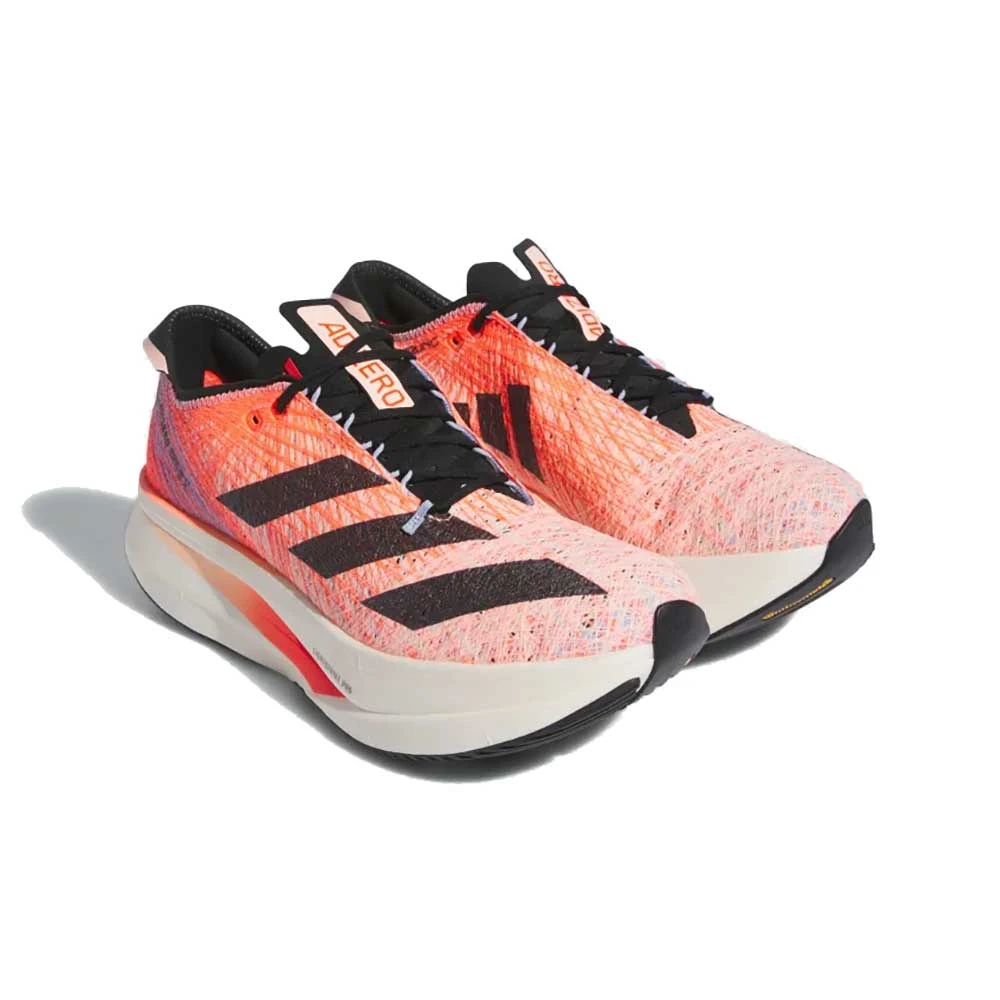 ADIDAS Men's ADIZERO PRIME X Strung Running Shoe - Solar Red/Ftwr White/Blue Dawn - Regular (D) - Image 3