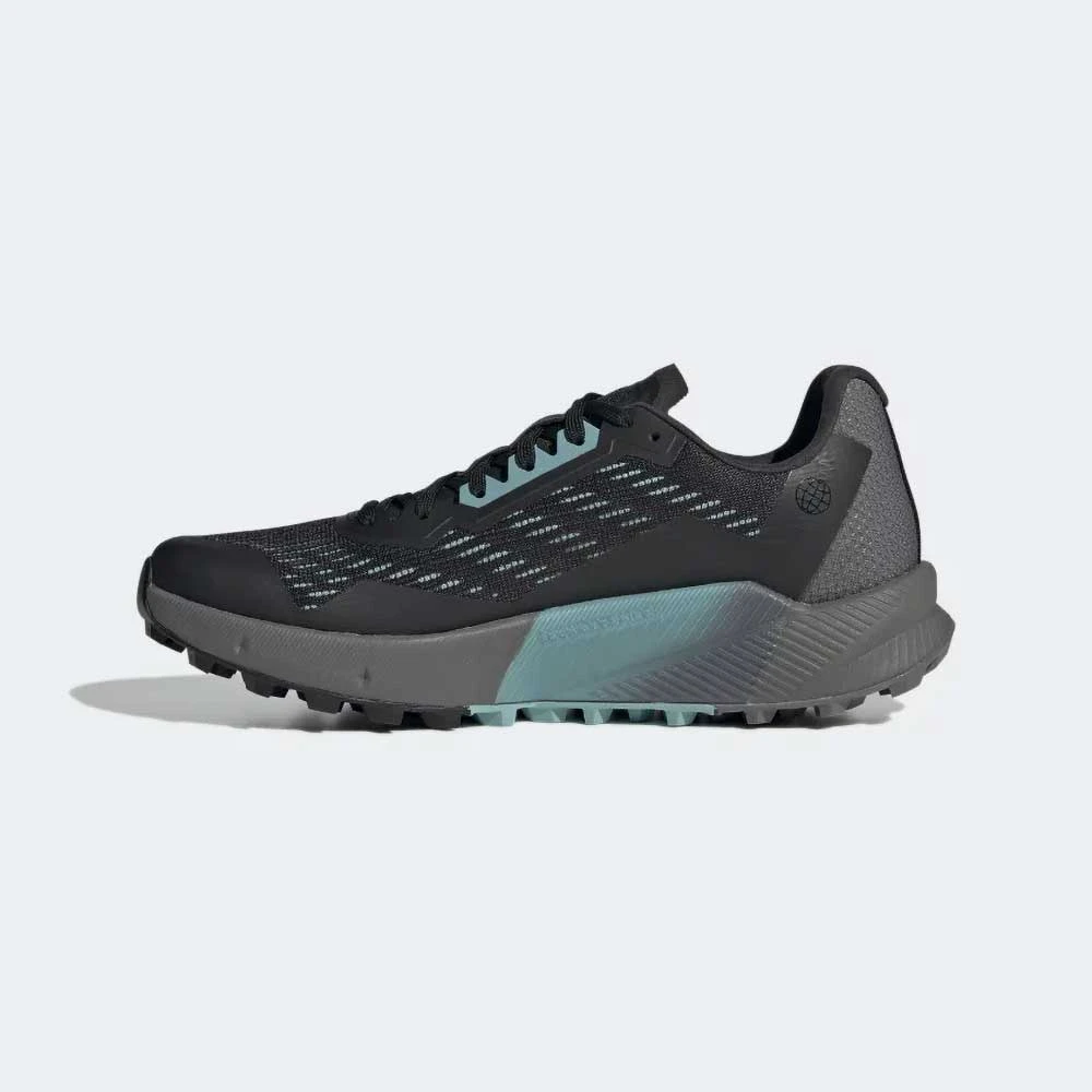 ADIDAS Women's Terrex Agravic Flow 2 Trail Shoe- Core Black/Mint Ton/Ftwr White- Regular (B) - Image 3