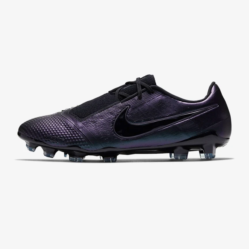 Nike Unisex Phantom Venom Elite FG Soccer Cleat - Black/Black - Image 2
