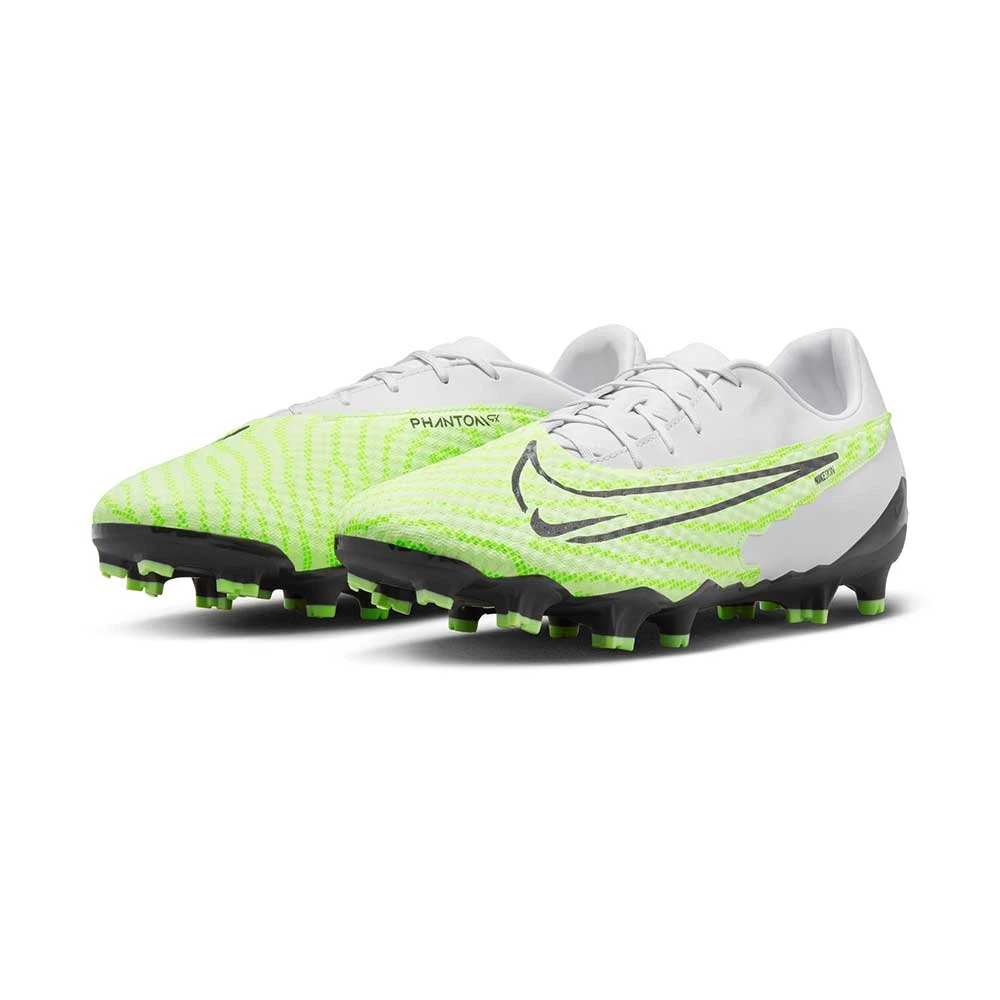Nike Unisex Phantom GX Academy FG/MG Soccer Cleats - Barely Volt/Gridiron - Regular (D) - Image 2