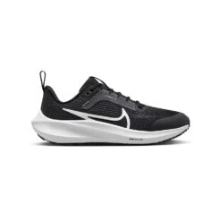 Nike Youth Pegasus 40 Running Shoe- Black/White/Iron Grey