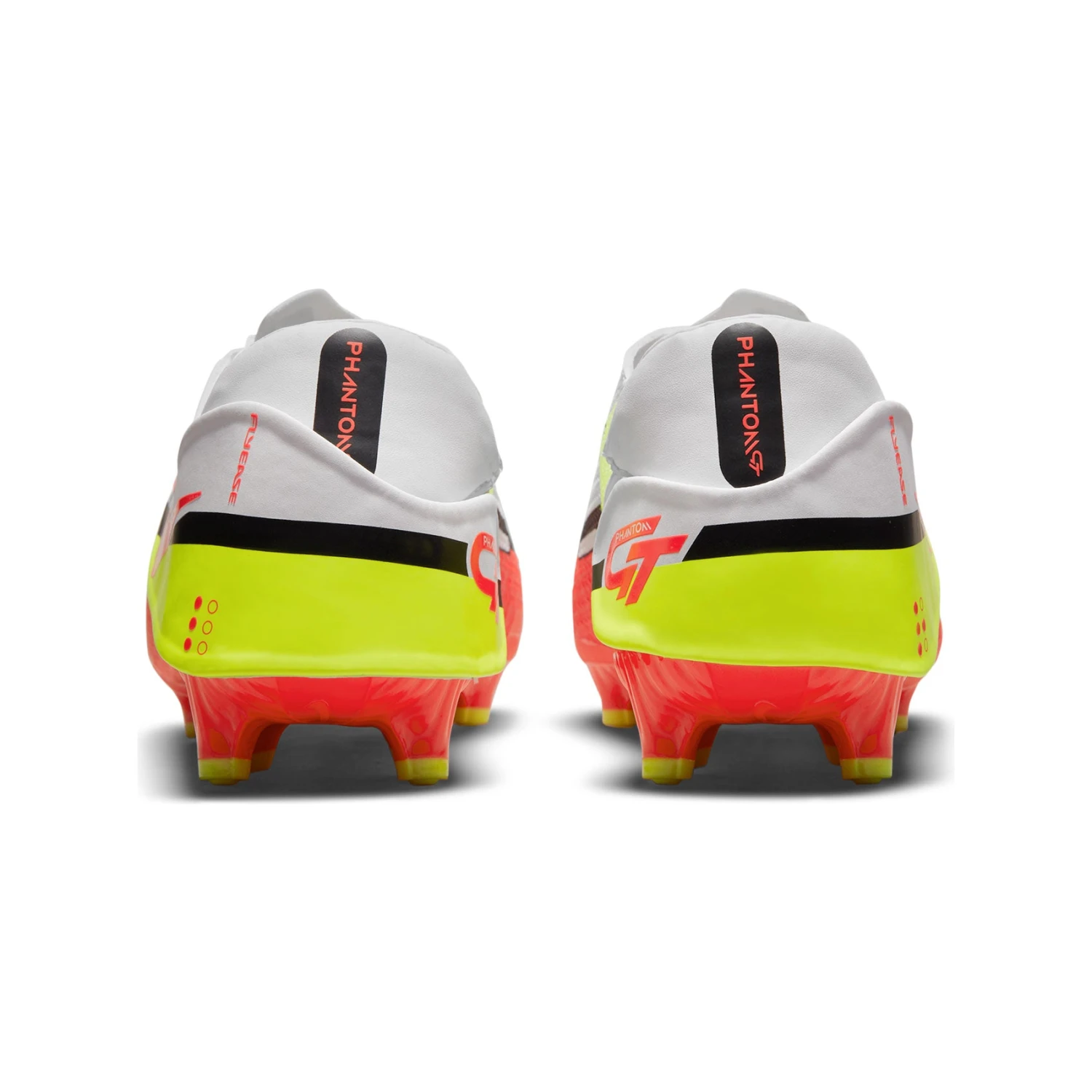 Nike Unisex Phantom GT2 Academy Flyease FG/MG Soccer Shoe - White/Bright Crimson/Volt - Image 6