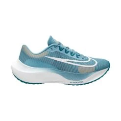 Nike Men's Zoom Fly 5 Running Shoe - Cerulean/White/Bright Spruce - Regular (D)