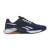 Reebok Men's Nano X2 Training Shoe - White/Core Black/Vector Blue- Regular (D)