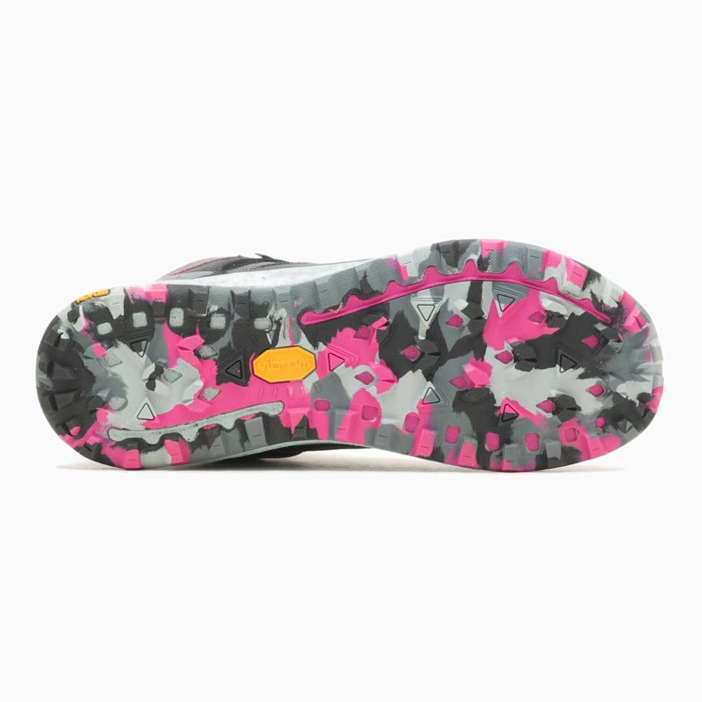 Merrell Women's Antora 3 Mid Waterproof Boot - Black/Fuchsia - Regular (B) - Image 4