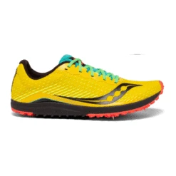 Saucony Women's Kilkenny XC8 Spike - Yellow Mutant- Regular (B)