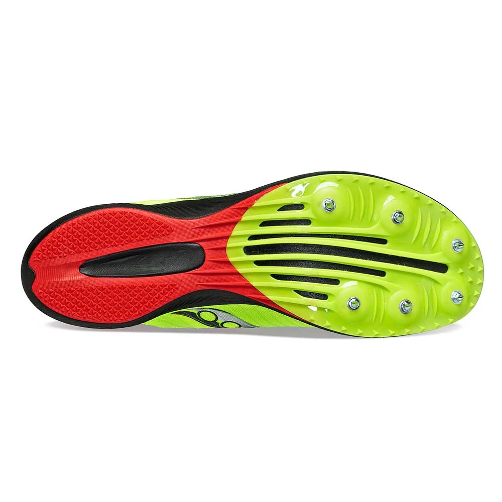 Saucony Women's Velocity MP Track Spike - Citron/Black - Regular (B) - Image 4