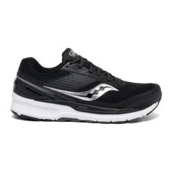 Saucony Men's Echelon 8 Running Shoe - Black/White - Regular (D)