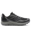 Saucony Men's Peregrine 12 Trail Running Shoe - Black/Charcoal - Regular (D)