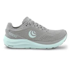 Topo Athletic Women's Phantom 3 Running Shoe - Grey/Stone- Wide (D)