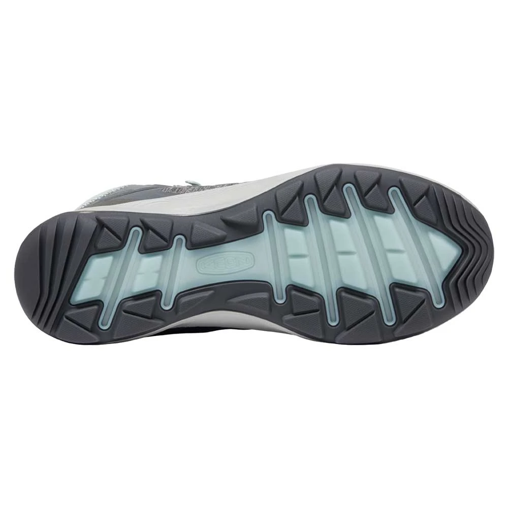 Keen Women's Terradora Flex Mid WP Hiking Boot - Magnet/Cloud Blue- Regular (B) - Image 3