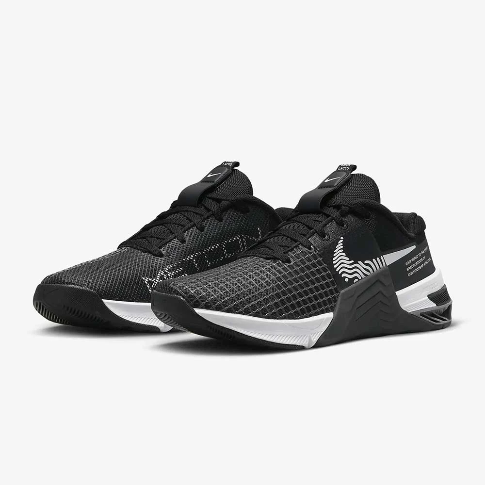 Nike Women's Metcon 8 Training Shoe - Black/White- Regular (B) - Image 2