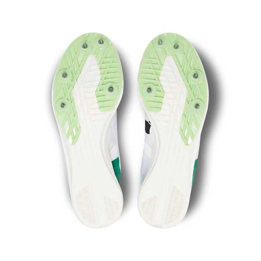 On Running Women's Cloudspike 1500m Track Spike - Undyed-White/Mint- Regular (B) - Image 5
