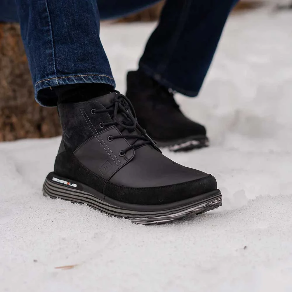 Unisex KO-Z Chukka Splash Boot - Black/Black - Image 9