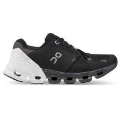On Running Women's Cloudflyer 4 Running Shoe - Black/White - Regular (B)